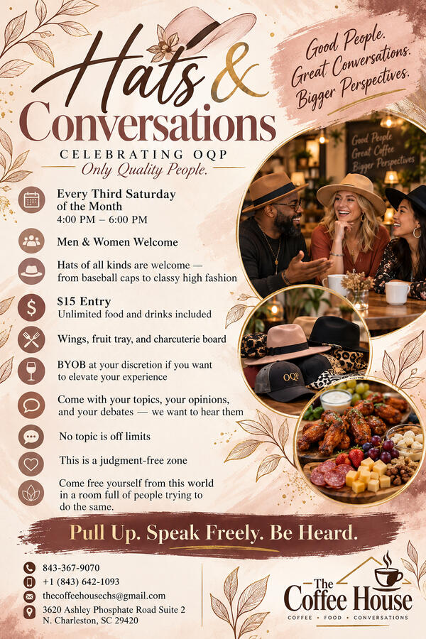 Hats & Conversations flyer ch-events