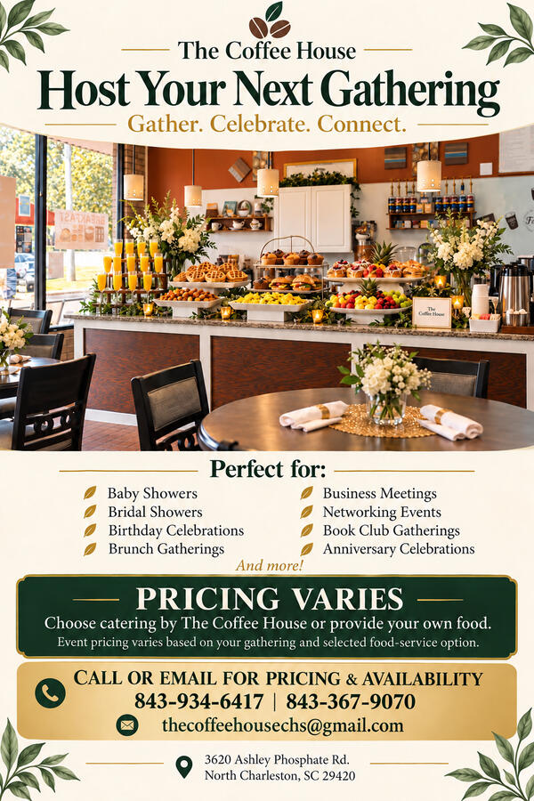 Host your next gathering flyer ch-rentals